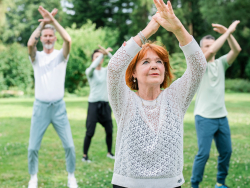 QiGong im Oberwaid Park QiGong in der Oberwaid